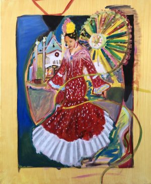 Flamenca en la Feria de Churriana (2019)